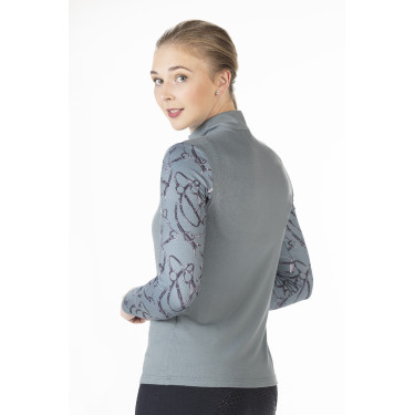 Camiseta funcional Monaco Style HKM Salvia Violeta