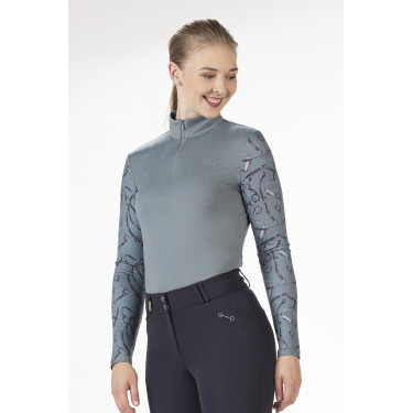 Camiseta funcional Monaco Style HKM Salvia Violeta