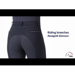 Pantalón Rosegold Glamour Winter Style HKM Azul oscuro / oro rosado Azul marino Pantalón Rosegold Glamour Winter Style HKM Azul oscuro / oro rosado Azul marino