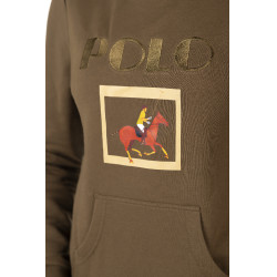 Sudadera con capucha HKM Buenos Aires Verde oliva