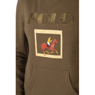 Sudadera con capucha HKM Buenos Aires Verde oliva