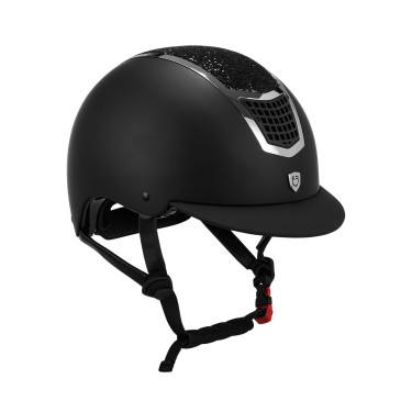 Casco Eclipse con strass Equestro Negro / plata Casco Eclipse con strass Equestro Negro / plata