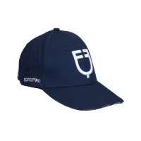 Gorra unisex de la nueva colección Equestro marine/blanc Azul Gorra unisex de la nueva colección Equestro marine/blanc Azul