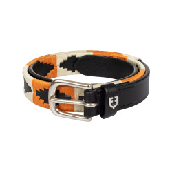 Cinturón de cuero con decoraciones navajo Equestro