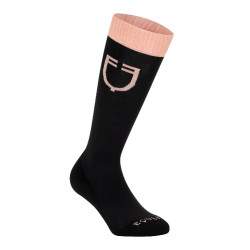 Calcetines técnicos elásticos con logotipo en contraste Equestro