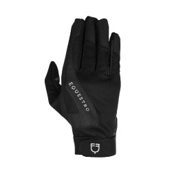 Guantes de tela técnica con forro polar Equestro Guantes de tela técnica con forro polar Equestro