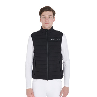 Chaleco de hombre en tejido técnico cortaviento Equestro