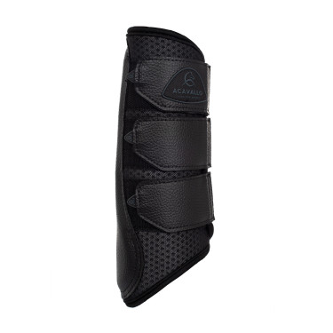 Guarniciones traseras de neopreno perforado con triple velcro Acavallo