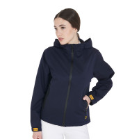 Impermeable técnico de 3 capas para mujer Equestro Marino