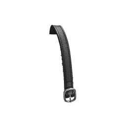 Tiras para espuelas de cuero con hebilla plateada Equestro Tiras para espuelas de cuero con hebilla plateada Equestro