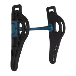 Muserola Pelham sensible negro/azul Acavallo