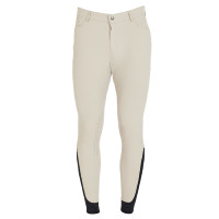 Pantalón de verano hombre Caspar Light Equestro Oxford tostado Rosa