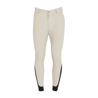 Pantalón de verano hombre Caspar Light Equestro Oxford tostado Rosa