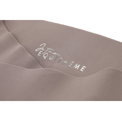 Pantalón Equithème Flora con culera de silicona Rosa viejo