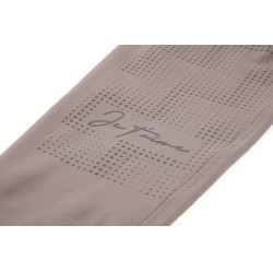 Pantalón Equithème Flora con culera de silicona Rosa viejo