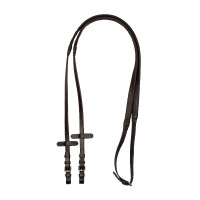 Riendas de cuero Kris Equestro Marrón oscuro Marr&amp;amp;amp;oacute;n
