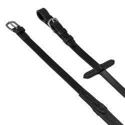 Riendas de cuero y goma Kris 5/8" Acavallo Riendas de cuero y goma Kris 5/8" Acavallo