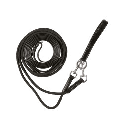 Riendas de retorno de cuero y cuerda tubular Equestro