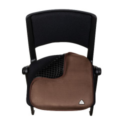 Protector de asiento de gel para silla Classic Acavallo Castaño Marrón
