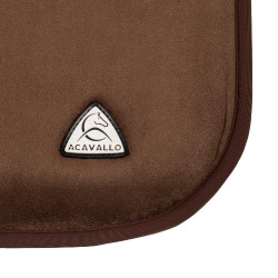 Protector de asiento de gel para silla Classic Acavallo Castaño Marrón