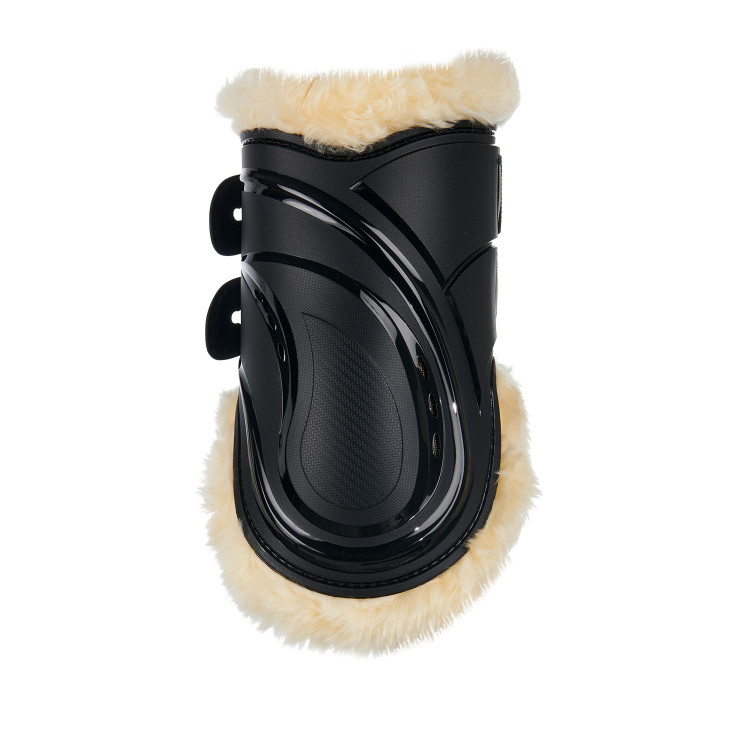 Protectores de menudillo de poliuretano con borrego sintético New Evolution Equestro Protectores de menudillo de poliuretano con borrego sintético New Evolution Equestro