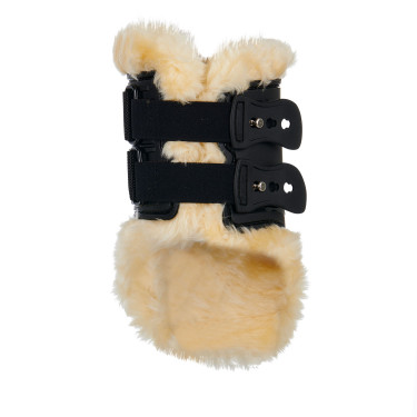 Protectores de menudillo de poliuretano con borrego sintético New Evolution Equestro Protectores de menudillo de poliuretano con borrego sintético New Evolution Equestro