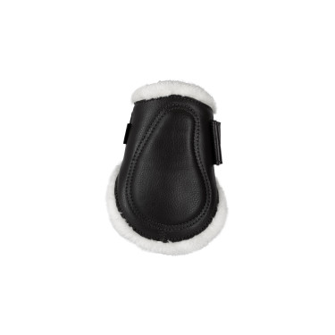 Protectores de menudillo de cuero ecológico con doble velcro Acavallo Protectores de menudillo de cuero ecológico con doble velcro Acavallo