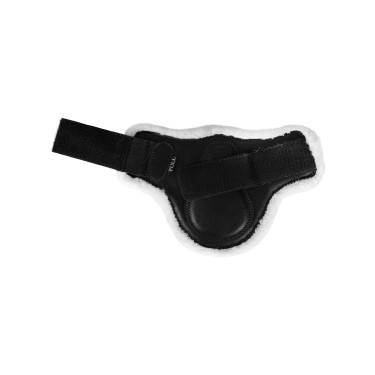 Protectores de menudillo de cuero ecológico con doble velcro Acavallo Protectores de menudillo de cuero ecológico con doble velcro Acavallo