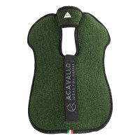 Amortiguador Piuma doble fieltro trasero Equestro Bosque / verde Amortiguador Piuma doble fieltro trasero Equestro Bosque / verde