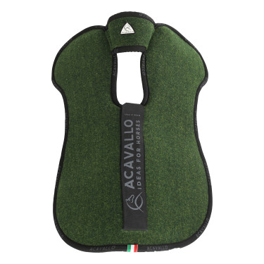 Amortiguador Piuma doble fieltro trasero Equestro Bosque / verde Amortiguador Piuma doble fieltro trasero Equestro Bosque / verde