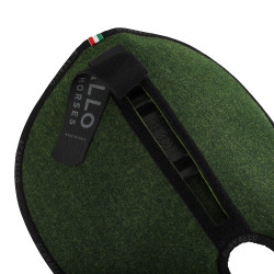 Amortiguador Piuma doble fieltro trasero Equestro Bosque / verde Amortiguador Piuma doble fieltro trasero Equestro Bosque / verde