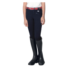 Pantalón Kasumi infantil de material elástico Equestro Pantalón Kasumi infantil de material elástico Equestro