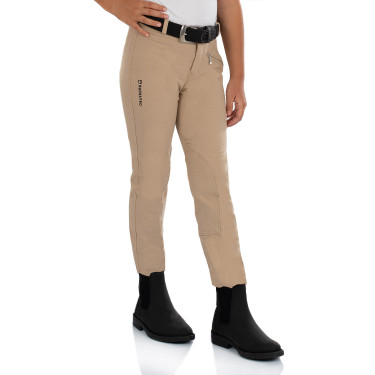 Pantalón jodhpur infantil Leilani en material elástico Equestro Pantalón jodhpur infantil Leilani en material elástico Equestro