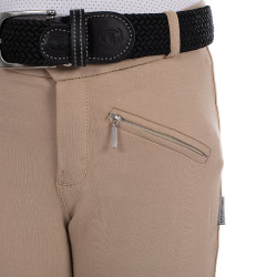 Pantalón jodhpur infantil Leilani en material elástico Equestro Pantalón jodhpur infantil Leilani en material elástico Equestro