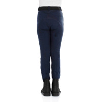 Pantalón jodhpur infantil Leilani en material elástico Equestro Marino Azul marino Pantalón jodhpur infantil Leilani en material elástico Equestro Marino Azul marino