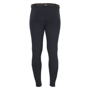 Pantalón de hombre Zeus con grip en las rodillas de algodón elástico Equestro Pantalón de hombre Zeus con grip en las rodillas de algodón elástico Equestro