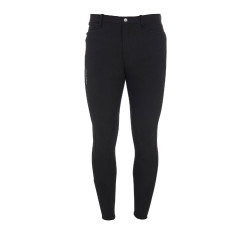 Pantalón hombre Zefiro de algodón elástico Equestro Pantalón hombre Zefiro de algodón elástico Equestro