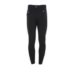 Pantalón hombre Zefiro de algodón elástico Equestro Pantalón hombre Zefiro de algodón elástico Equestro