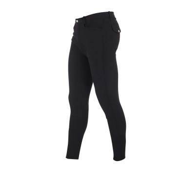 Pantalón hombre Zefiro de algodón elástico Equestro Pantalón hombre Zefiro de algodón elástico Equestro