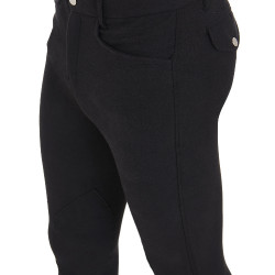 Pantalón hombre Zefiro de algodón elástico Equestro Pantalón hombre Zefiro de algodón elástico Equestro