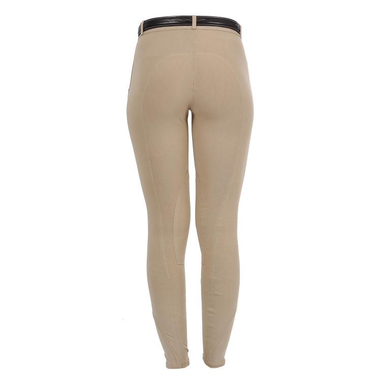Pantalón de mujer Selene de algodón elástico Equestro Pantalón de mujer Selene de algodón elástico Equestro