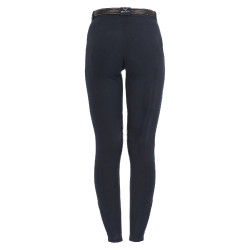 Pantalón de mujer Selene con grip en las rodillas de algodón elástico Equestro Pantalón de mujer Selene con grip en las rodillas de algodón elástico Equestro