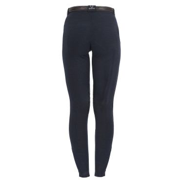Pantalón de mujer Selene con grip en las rodillas de algodón elástico Equestro Pantalón de mujer Selene con grip en las rodillas de algodón elástico Equestro