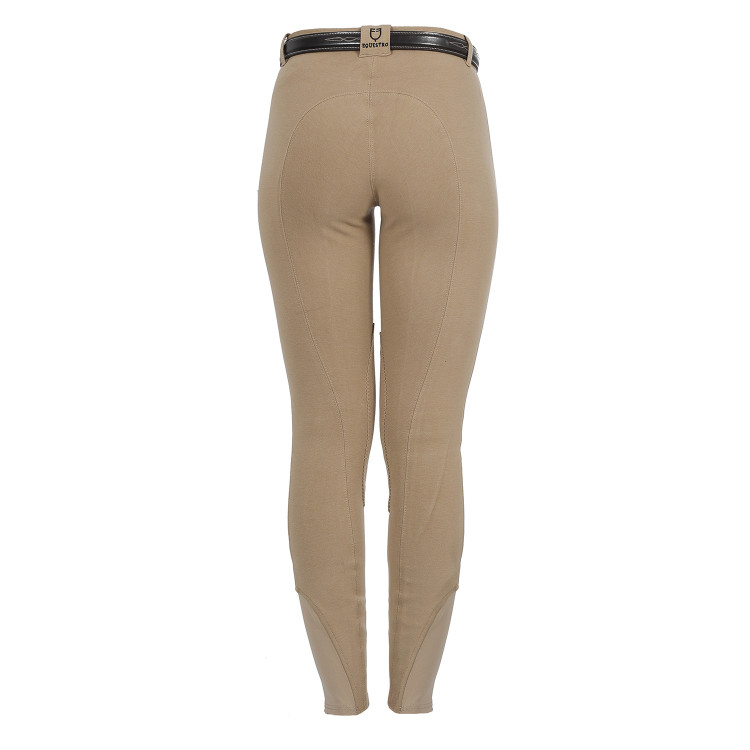 Pantalón de mujer Demetra en algodón elástico Equestro Pantalón de mujer Demetra en algodón elástico Equestro