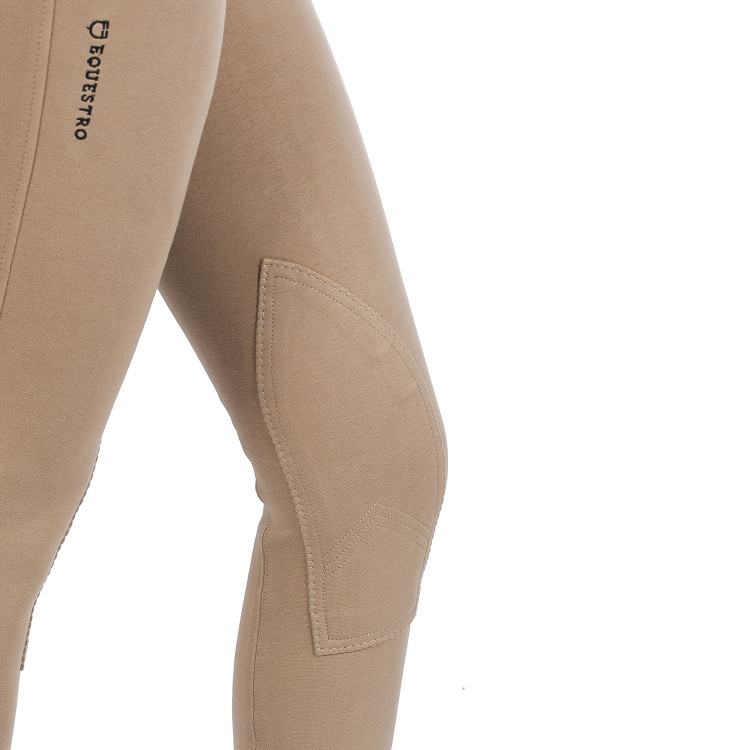 Pantalón de mujer Demetra en algodón elástico Equestro Pantalón de mujer Demetra en algodón elástico Equestro