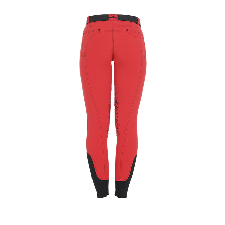 Pantalón de mujer con grip en las rodillas de tejido técnico Xeni Equestro Pantalón de mujer con grip en las rodillas de tejido técnico Xeni Equestro