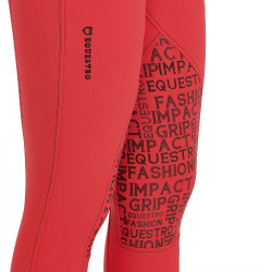 Pantalón de mujer con grip en las rodillas de tejido técnico Xeni Equestro Pantalón de mujer con grip en las rodillas de tejido técnico Xeni Equestro