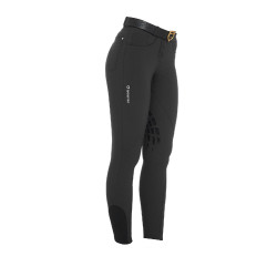 Pantalón de mujer con grip en las rodillas en tejido técnico Clio Equestro Pantalón de mujer con grip en las rodillas en tejido técnico Clio Equestro
