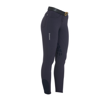 Pantalón de mujer con grip en las rodillas en tejido técnico Clio Equestro Pantalón de mujer con grip en las rodillas en tejido técnico Clio Equestro