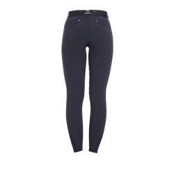 Pantalón de mujer con grip en las rodillas en tejido técnico Clio Equestro Pantalón de mujer con grip en las rodillas en tejido técnico Clio Equestro